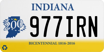 IN license plate 977IRN