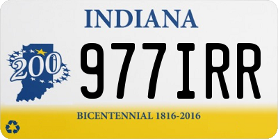 IN license plate 977IRR
