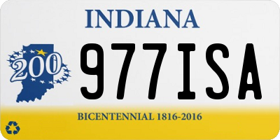 IN license plate 977ISA