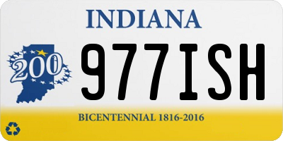 IN license plate 977ISH