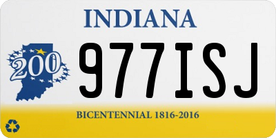 IN license plate 977ISJ