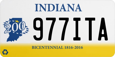 IN license plate 977ITA