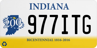 IN license plate 977ITG