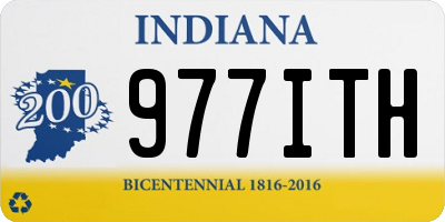 IN license plate 977ITH