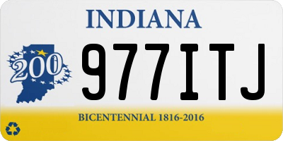 IN license plate 977ITJ