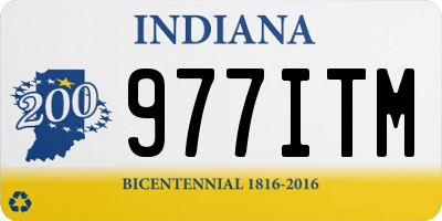 IN license plate 977ITM