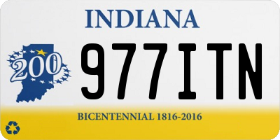 IN license plate 977ITN