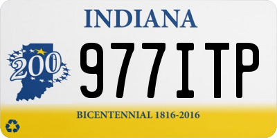 IN license plate 977ITP