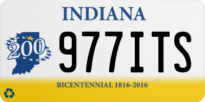 IN license plate 977ITS