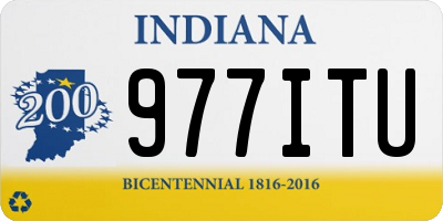 IN license plate 977ITU