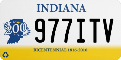 IN license plate 977ITV