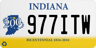 IN license plate 977ITW
