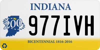 IN license plate 977IVH