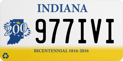 IN license plate 977IVI
