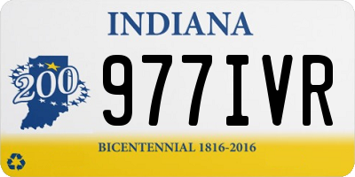 IN license plate 977IVR
