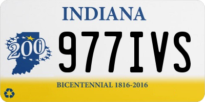 IN license plate 977IVS