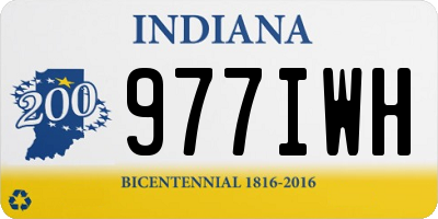 IN license plate 977IWH