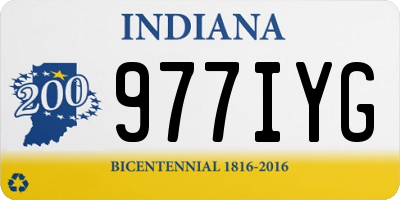 IN license plate 977IYG