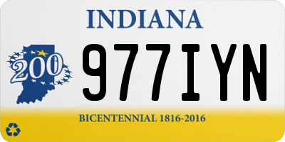 IN license plate 977IYN