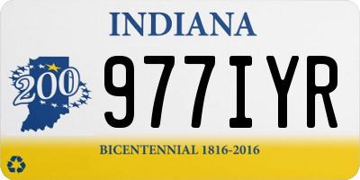 IN license plate 977IYR