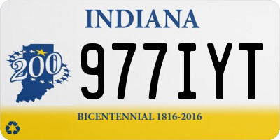 IN license plate 977IYT