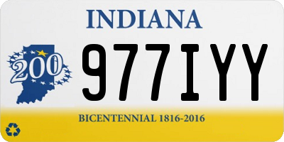 IN license plate 977IYY