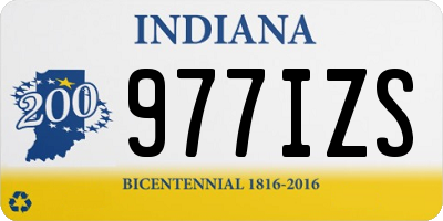 IN license plate 977IZS