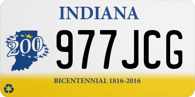 IN license plate 977JCG