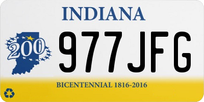 IN license plate 977JFG
