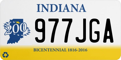 IN license plate 977JGA