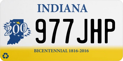 IN license plate 977JHP