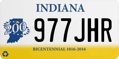 IN license plate 977JHR