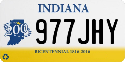 IN license plate 977JHY