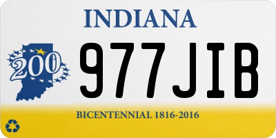 IN license plate 977JIB