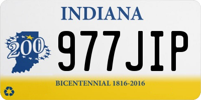 IN license plate 977JIP