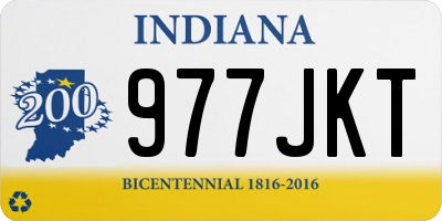 IN license plate 977JKT