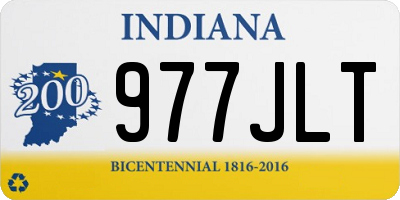 IN license plate 977JLT