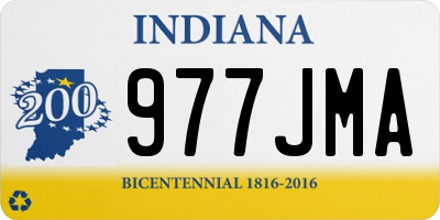 IN license plate 977JMA