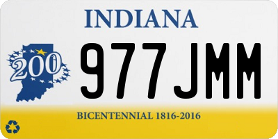 IN license plate 977JMM