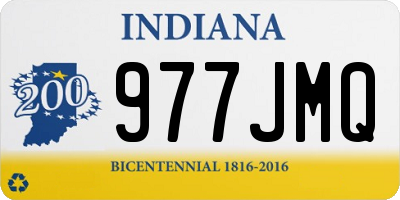 IN license plate 977JMQ