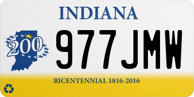IN license plate 977JMW