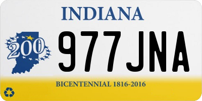 IN license plate 977JNA