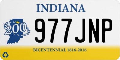 IN license plate 977JNP