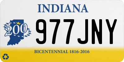 IN license plate 977JNY