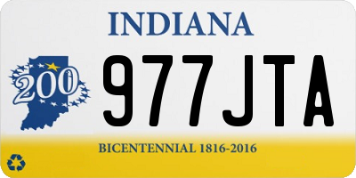 IN license plate 977JTA