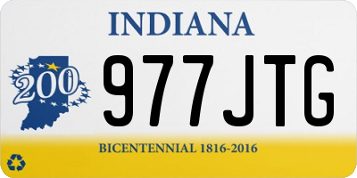 IN license plate 977JTG