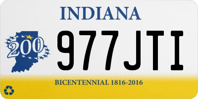 IN license plate 977JTI