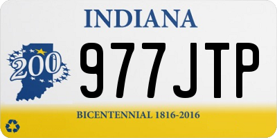 IN license plate 977JTP