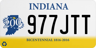 IN license plate 977JTT