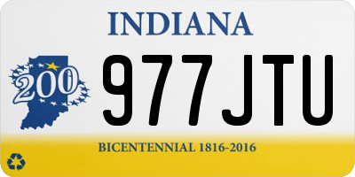 IN license plate 977JTU
